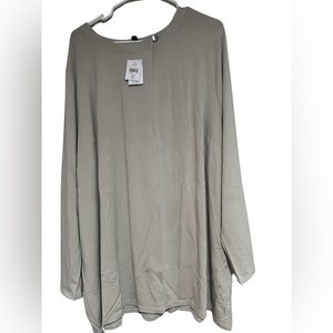 NWT J. Jill single button tunic mavue 4x